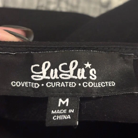 Lulu's Black Backless Lace Dress - Picture 11 of 12